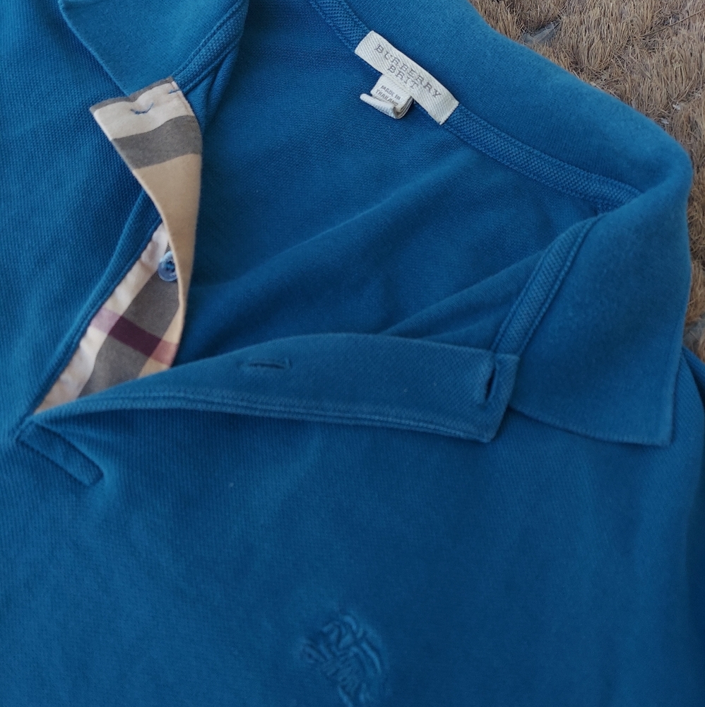 Burberry logo Polo